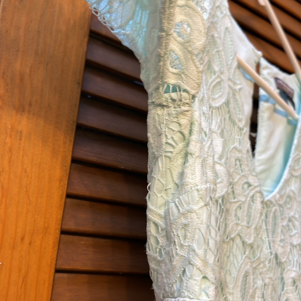 A Pea in the Pod dress size S mint green - Picture 8 of 8